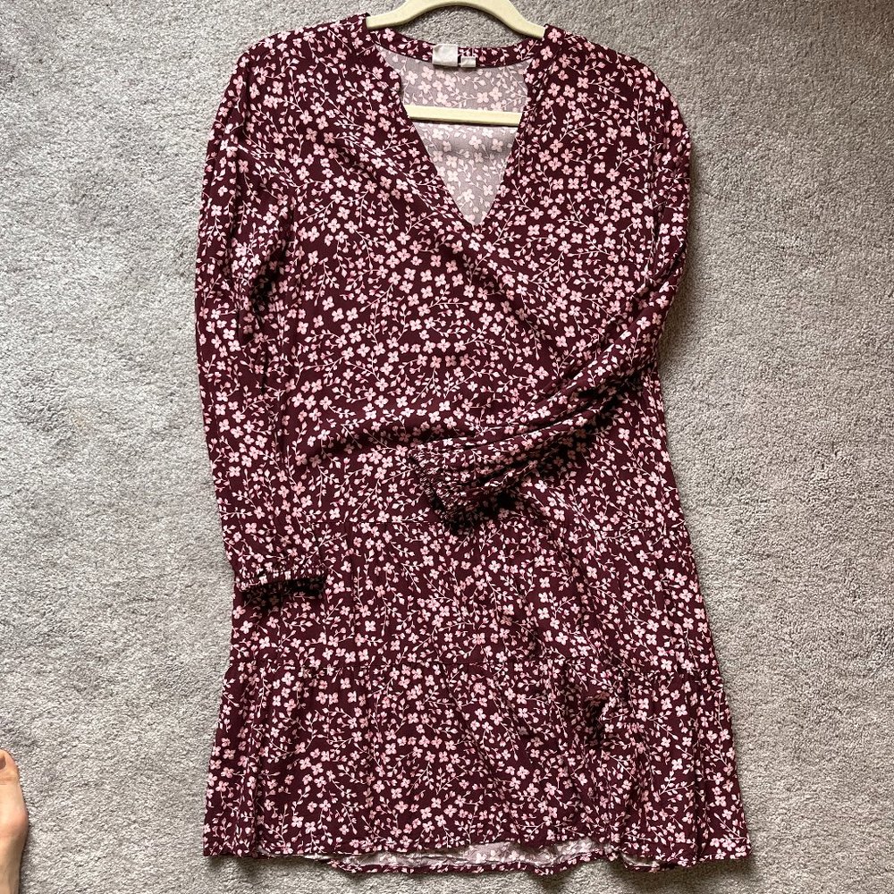 Gap Floral Print Midi Dress